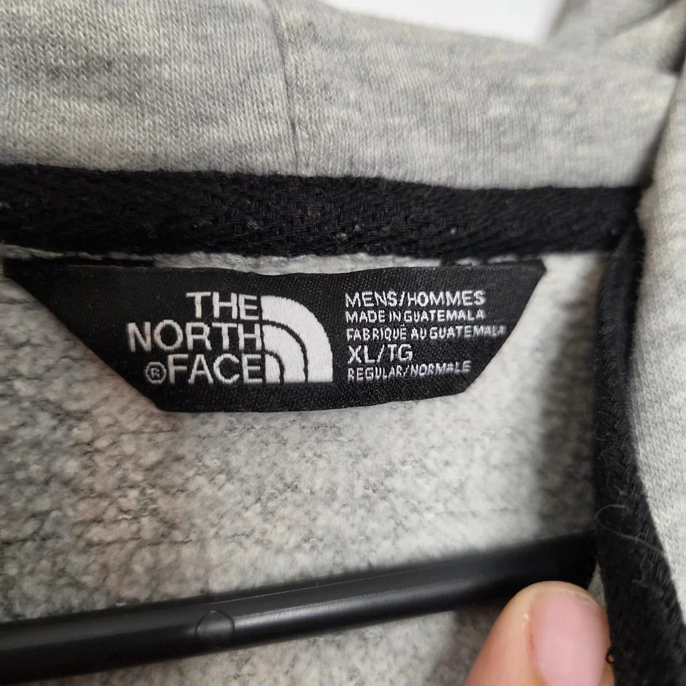 The‎ North Face Mens Heather Grey Half Dome Pullover Hoodie XL Regular Logo